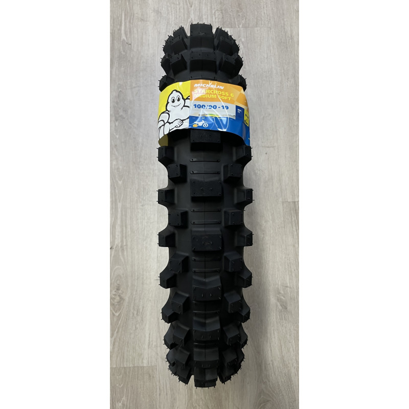 Pneu Michelin Starcross 6 Med Soft 100/90-19