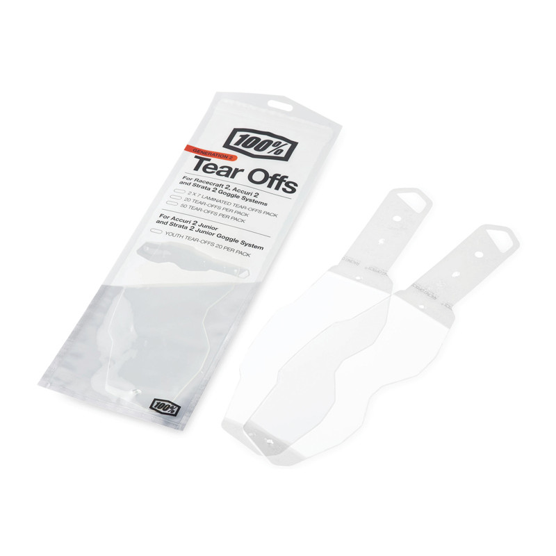 Tear Offs 100% génération 2 Tear Offs 100% génération 2