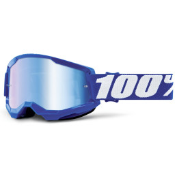 Lunettes 100% Strata 2 Bleu - Iridium Bleu