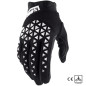 Gants 100% Airmatic CE Noir Blanc Homologué Gants 100% Airmatic CE Noir Blanc Homologué