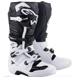 BOTTES ALPINESTARS TECH 7 WHITE BLACK