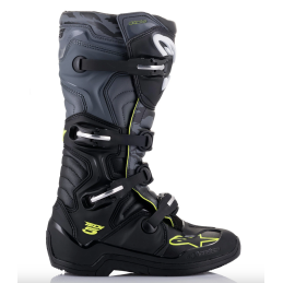 BOTTES ALPINESTARS TECH 5 BLACK GREY YELLOW FLUO