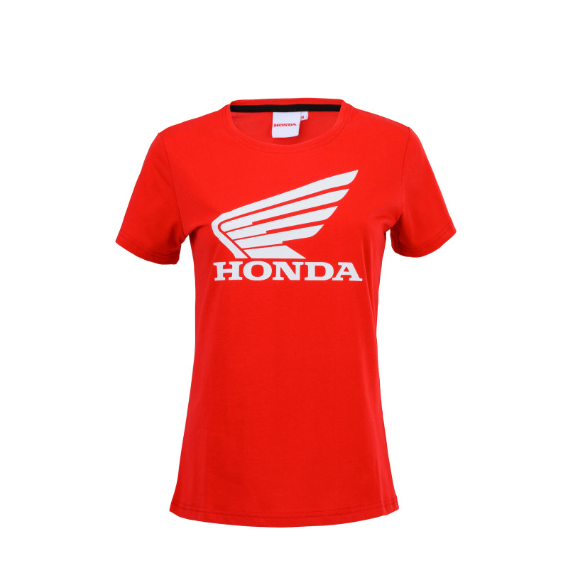 TEE-SHIRT FEMME HONDA CORE RED