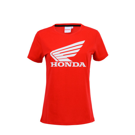 TEE-SHIRT FEMME HONDA CORE RED