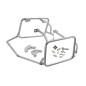 Supports pour valises KTM 790/890 Adventure HVA NORDEN