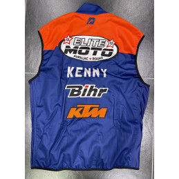 Bodywarmer Kenny Team Elite Moto 15 Navy Orange