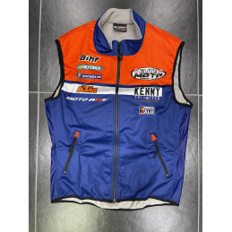 Bodywarmer Kenny Team Elite Moto 15 Navy Orange