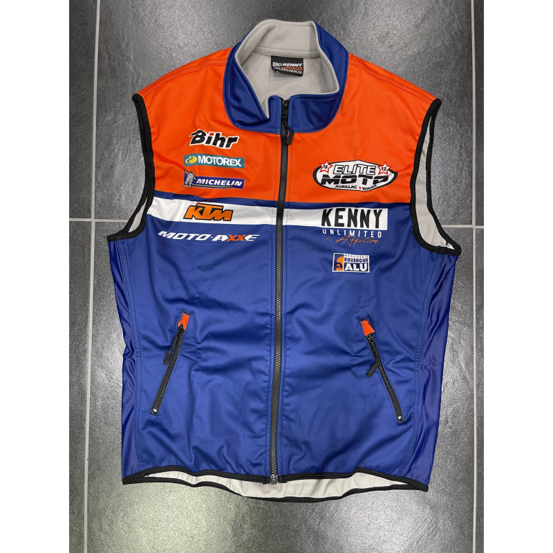 Bodywarmer Kenny Team Elite Moto 15 Navy Orange Bodywarmer Kenny Team Elite Moto 15 Navy Orange
