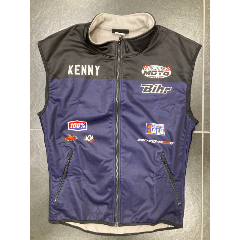 Bodywarmer Kenny Team Elite Moto 15 Noir Bleu Bodywarmer Kenny Team Elite Moto 15 Noir Bleu