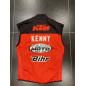 Body Warmer Kenny Team Elite Moto 15 Orange Noir