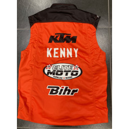 Bodywarmer Kenny Team Elite Moto 15 Noir Orange