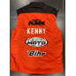 Bodywarmer Kenny Team Elite Moto 15 Noir Orange