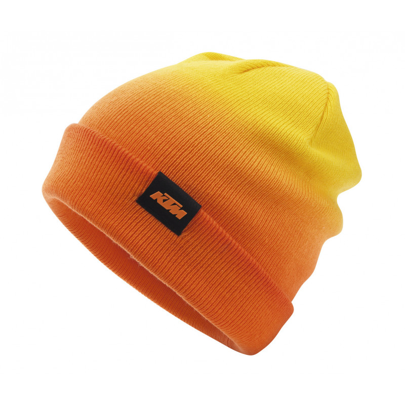 Bonnet Adulte KTM Long Faded Jaune