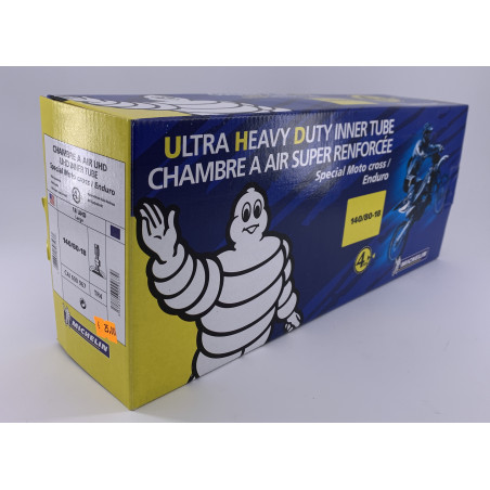 Chambre à air Michelin renforcée 4mm 140/80-18