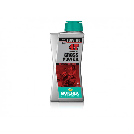 Huile moteur MOTOREX Cross Power 4T 10W60 - 1L