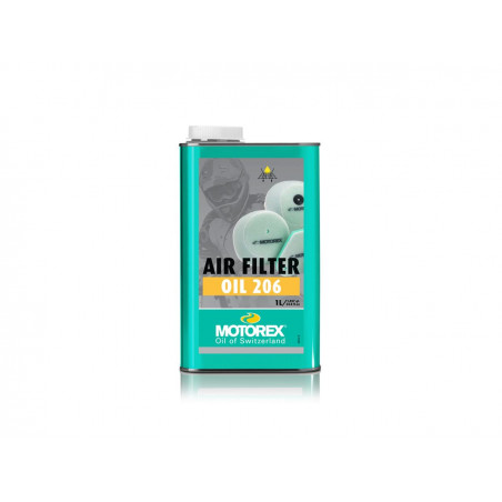 Huile filtre à air MOTOREX Air Filter Oil 206 - 1L