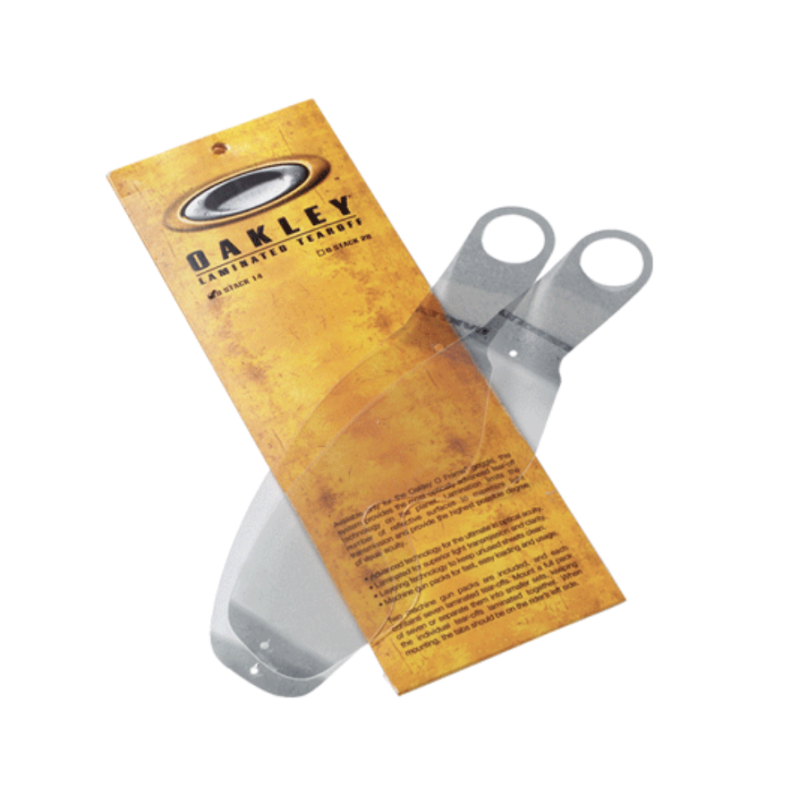 TEAR OFFS OAKLEY CROWBAR LAMINES X14 TEAR OFFS OAKLEY CROWBAR LAMINES X14