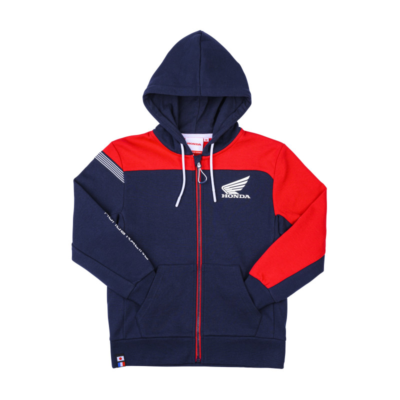 SWEAT ENFANT HONDA RACING NAVY RED