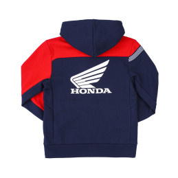 SWEAT ENFANT HONDA RACING NAVY RED