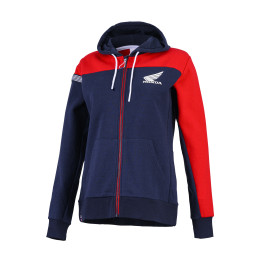 SWEAT FEMME HONDA RACING NAVY RED