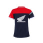 POLO FEMME HONDA RACING NAVY RED