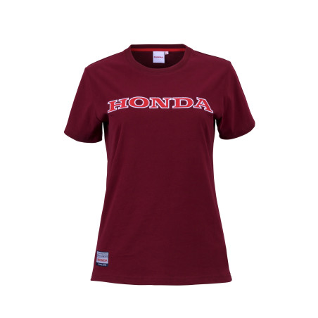 TEE-SHIRT FEMME HONDA TOKYO RED