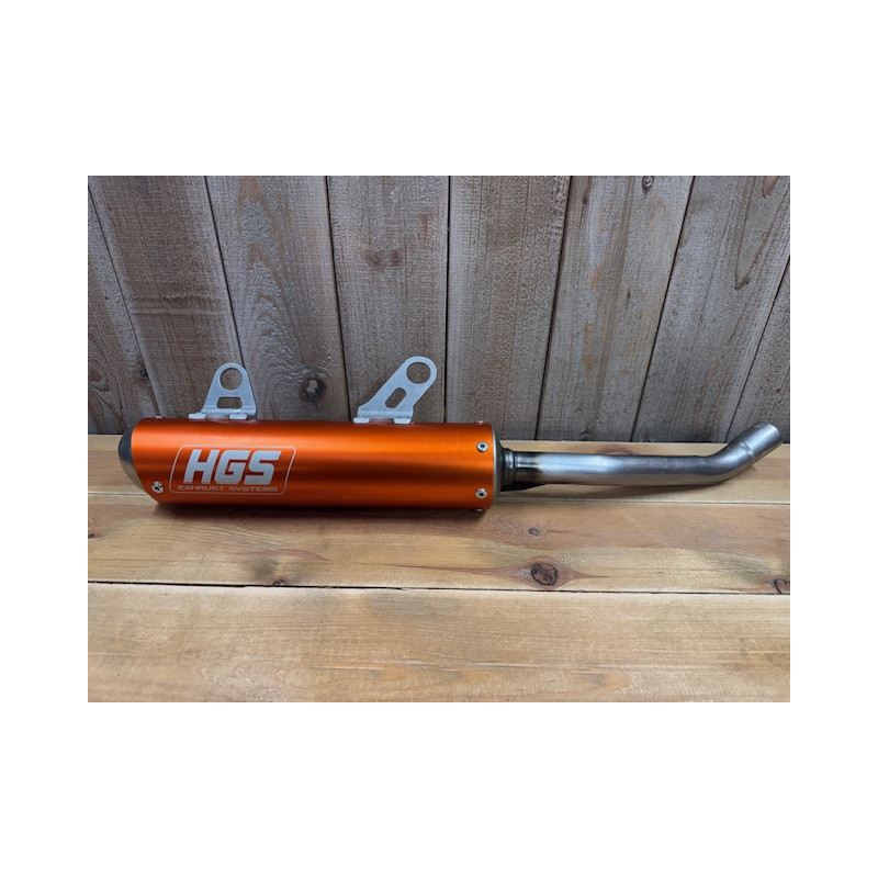 SILENCIEUX ALU HGS 125 KTM/HVA/GASGAS