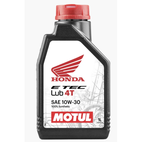 HUILE MOTEUR MOTUL E TEC LUB 4T 10W30 HONDA