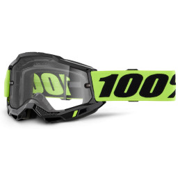 MASQUE 100% ACCURI 2 ENDURO JAUNE FLUO