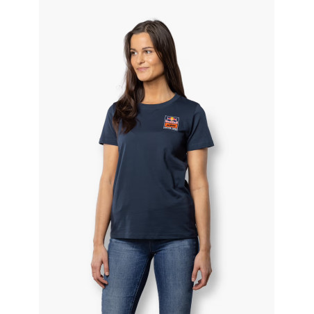 TEE SHIRT FEMME RED BULL KTM BACKPRINT NAVY
