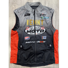 BODYWARMER TEAM ELITE MOTO 15 KTM GRIS ORANGE