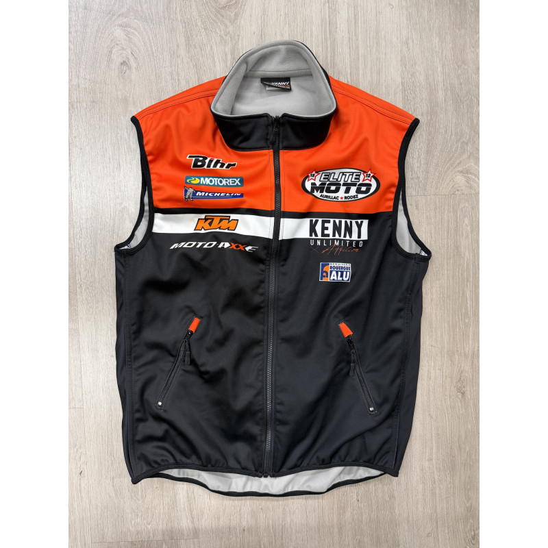 BODYWARMER KENNY TEAM KTM ELITE MOTO 15 ORANGE