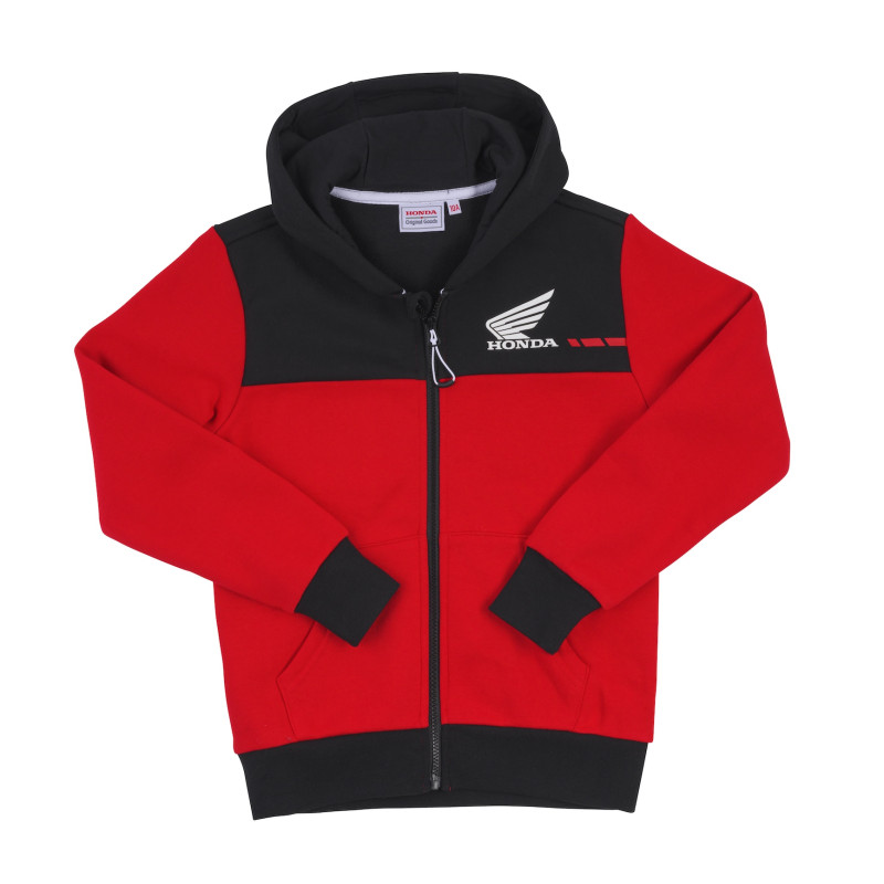 SWEAT HONDA KIDS TEAMS ROUGE NOIR