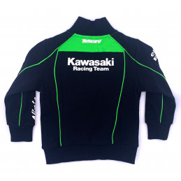 VESTE ZIPPÉ NOIR ENFANTS KAWASAKI
